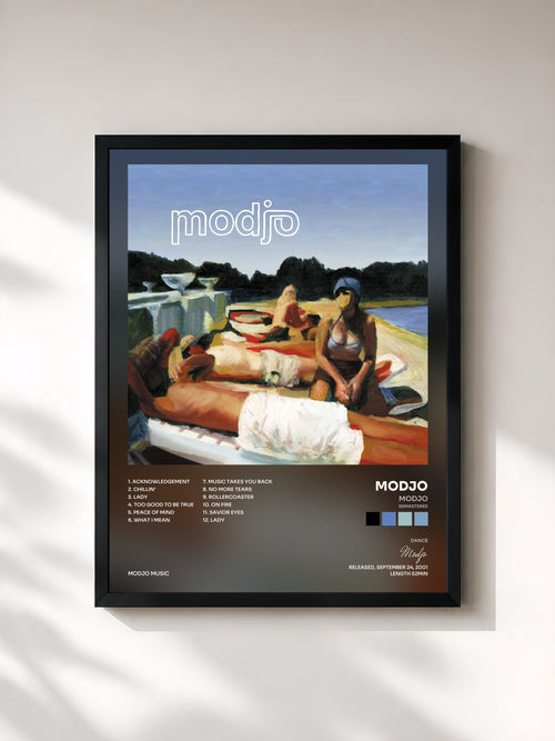 Modjo · Modjo (Remastered) — Affiche encadrée