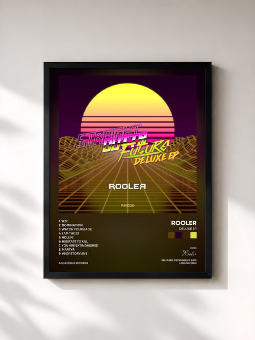 Rooler · Deluxe EP — Framed art print