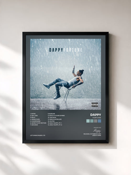Dappy · Fortune — Affiche encadrée