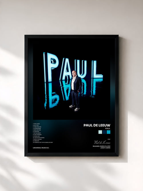 Paul de Leeuw · PAUL — Affiche encadrée