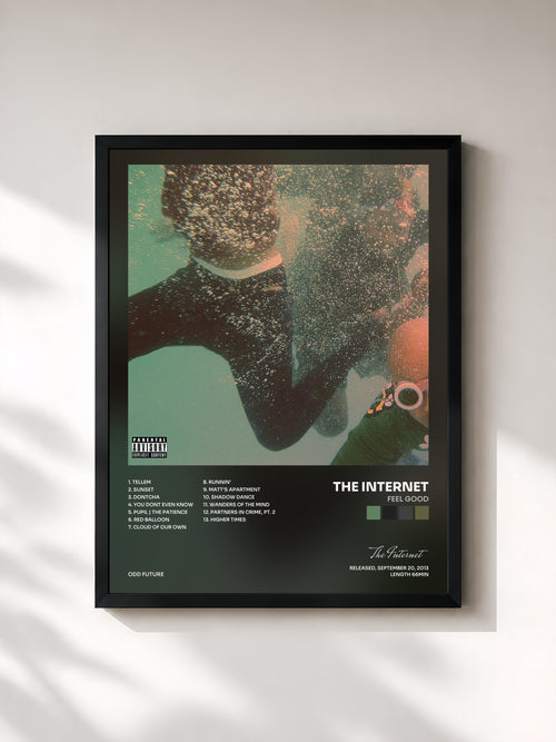 The Internet · Feel Good — Affiche encadrée