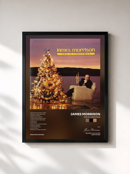James Morrison · This Is Christmas — Affiche encadrée