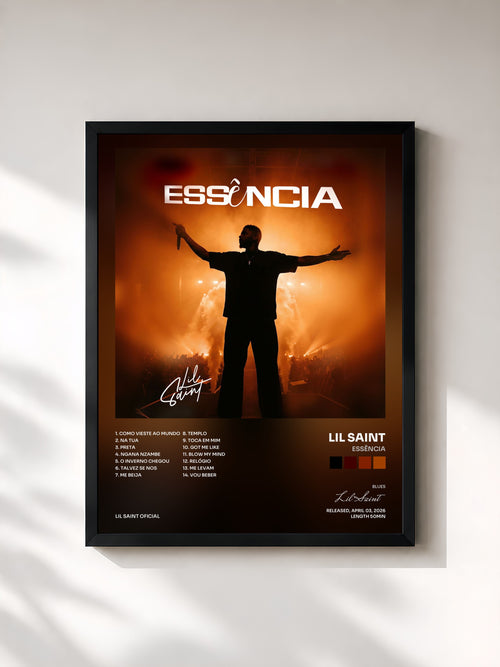 Lil Saint · Essência — Affiche encadrée
