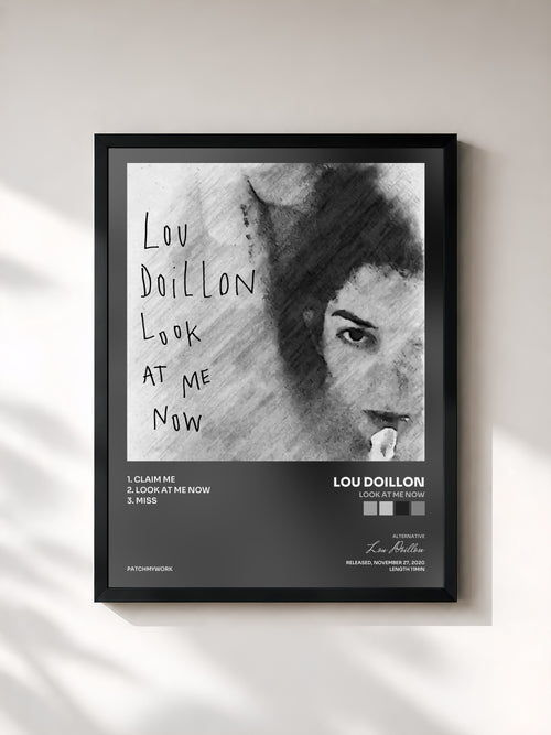 Lou Doillon · Look at Me Now — Affiche encadrée