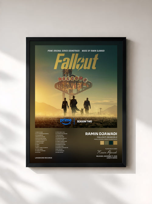 Ramin Djawadi · Fallout: Season 2 (Prime Original Series Soundtrack) — Affiche encadrée