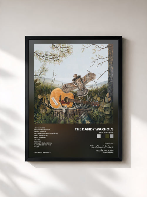 The Dandy Warhols · This Machine — Affiche encadrée
