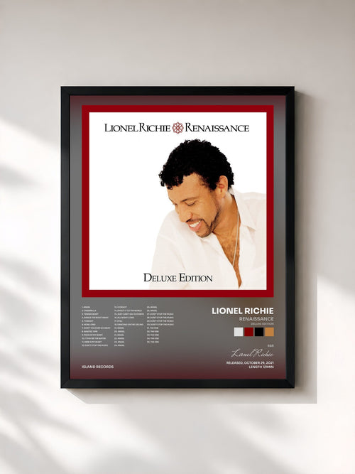 Lionel Richie · Renaissance (Deluxe Edition) — Affiche encadrée