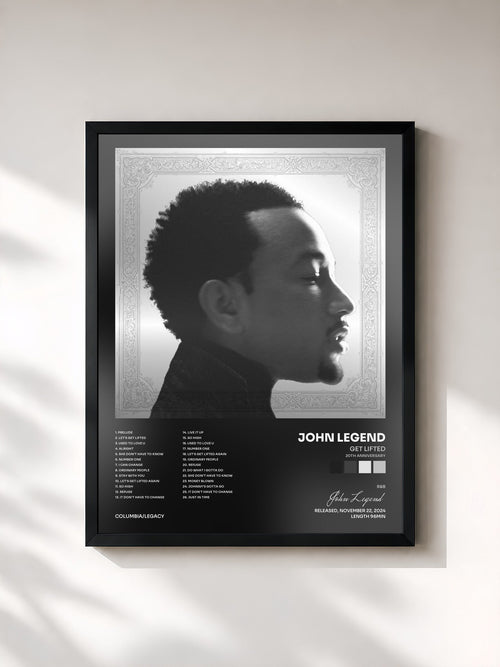 John Legend · Get Lifted (20th Anniversary) — Affiche encadrée