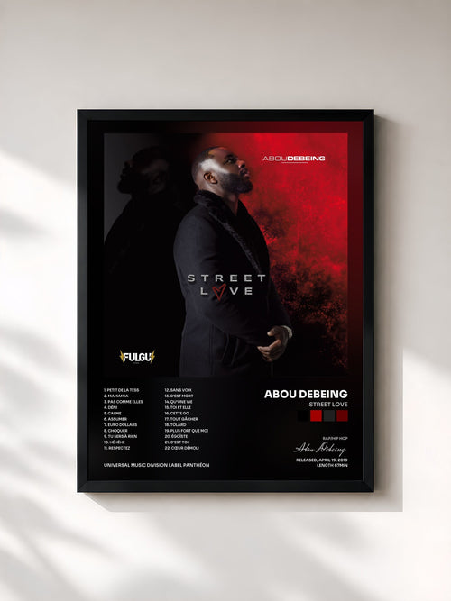 Abou Debeing · Street Love — Stampa incorniciata