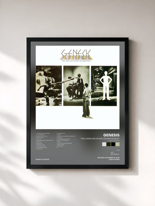 Genesis · The Lamb Lies Down on Broadway (2007 Stereo Mix) — Affiche encadrée
