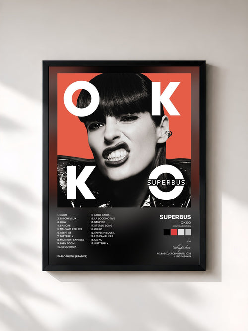 Superbus · OK KO (Nouvelle Édition) — Stampa incorniciata