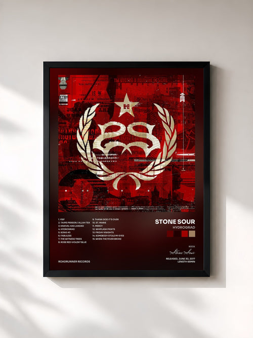 Stone Sour · Hydrograd — Affiche encadrée
