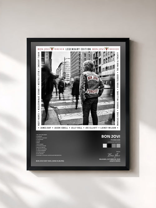 Bon Jovi · Forever (Legendary Edition) — Affiche encadrée