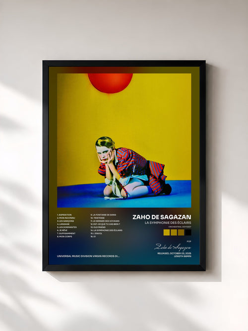 Zaho de Sagazan · La symphonie des éclairs (Orchestral Odyssey) — Affiche encadrée