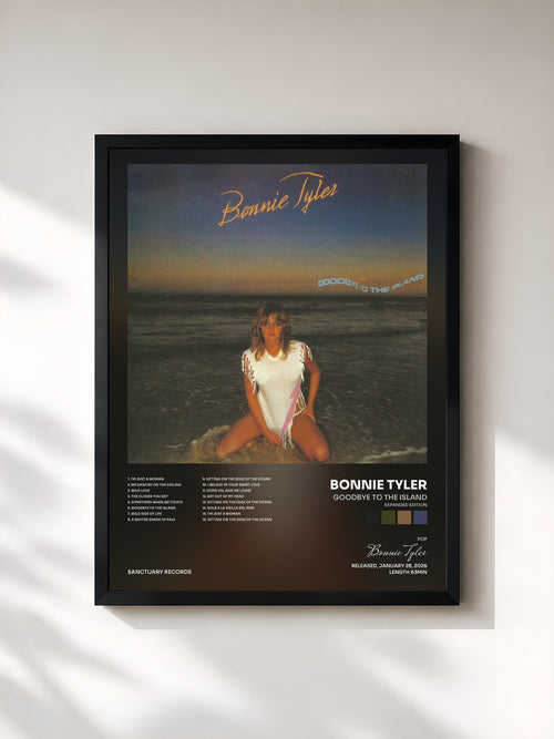 Bonnie Tyler · Goodbye to the Island (Expanded Edition) — Gerahmter Kunstdruck