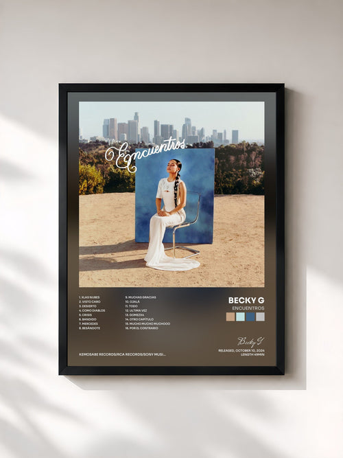 Becky G · ENCUENTROS — Stampa incorniciata