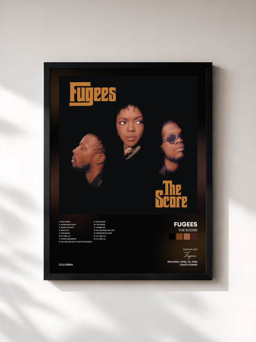 Fugees · The Score — Lámina enmarcada