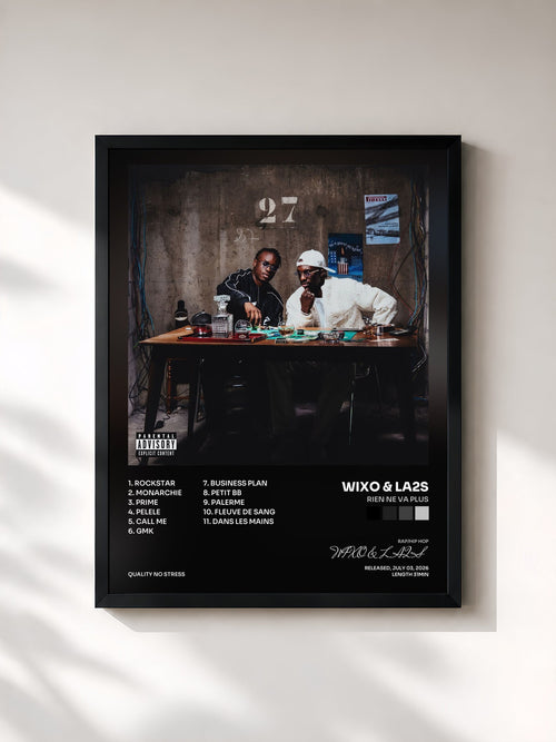 WIXO & LA2S · Rien Ne Va Plus — Stampa incorniciata
