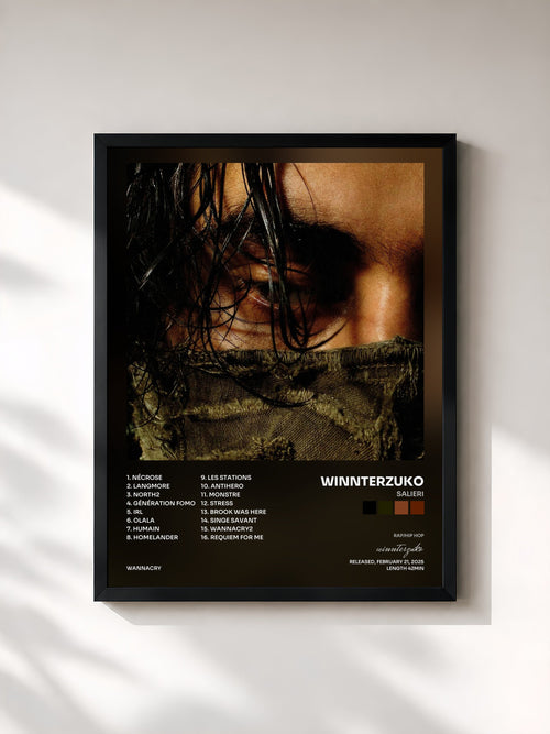 winnterzuko · Salieri — Affiche encadrée
