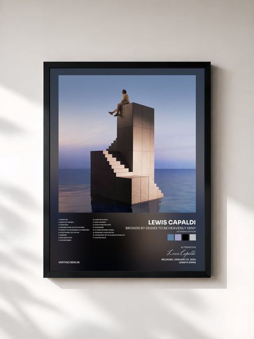 Lewis Capaldi · Broken By Desire To Be Heavenly Sent (Extended Edition) — Framed art print