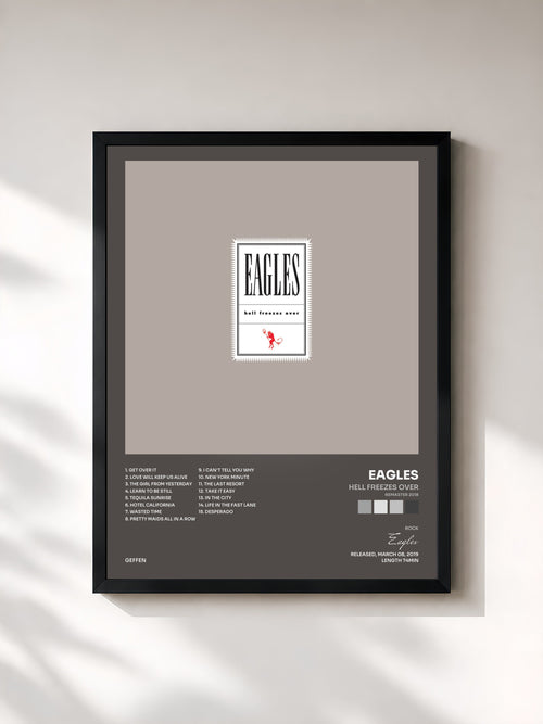Eagles · Hell Freezes Over (Remaster 2018) — Affiche encadrée