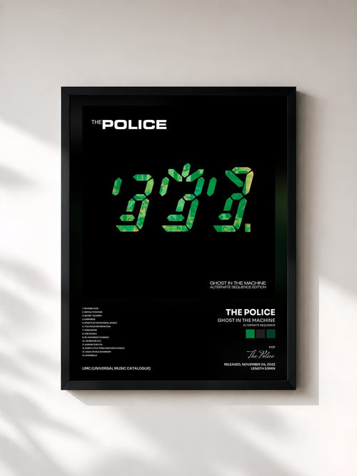 The Police · Ghost In The Machine (Alternate Sequence) — Stampa incorniciata