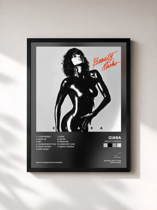 Ciara · Beauty Marks — Framed art print