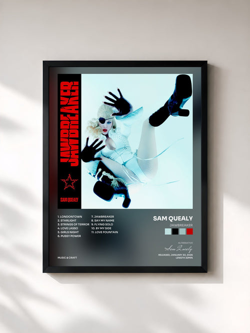Sam Quealy · Jawbreaker — Gerahmter Kunstdruck