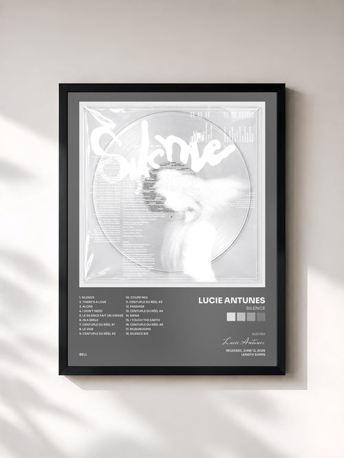 Lucie Antunes · Silence — Framed art print