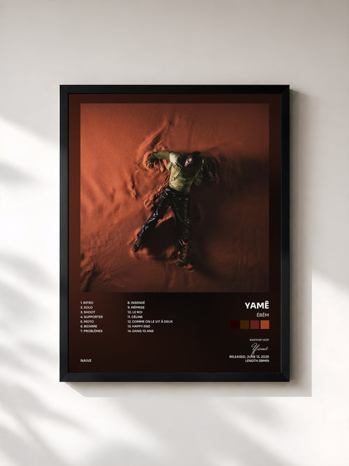 Yamê · ÉBĒM — Affiche encadrée