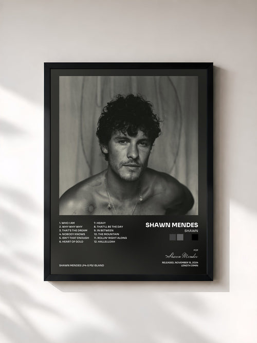 Shawn Mendes · Shawn — Affiche encadrée
