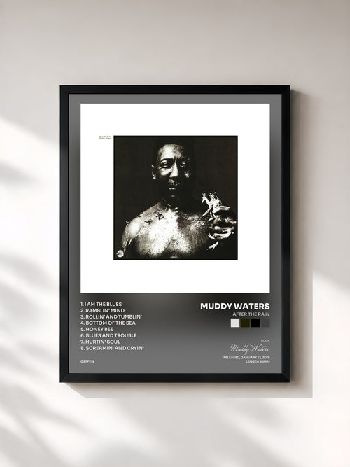 Muddy Waters · After The Rain — Lámina enmarcada