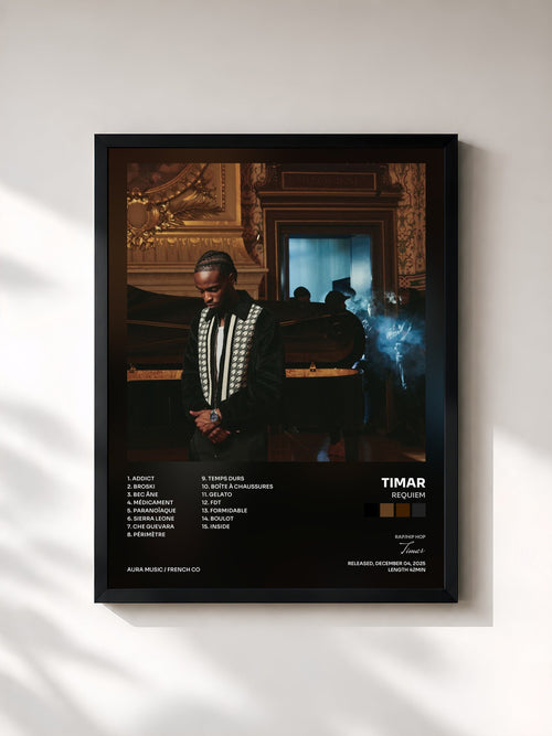 Timar · REQUIEM — Gerahmter Kunstdruck