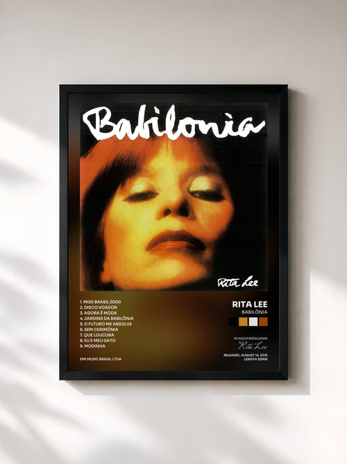 Rita Lee · Babilônia — Stampa incorniciata