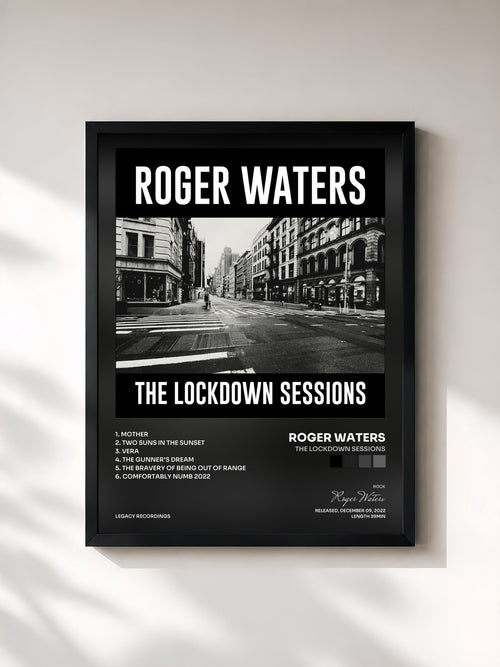 Roger Waters · The Lockdown Sessions — Affiche encadrée