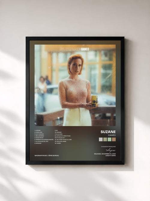 Suzane · Caméo — Affiche encadrée