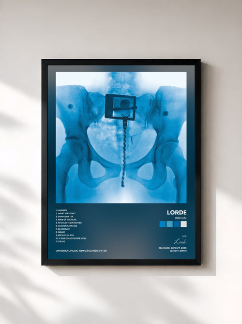 Lorde · Virgin — Affiche encadrée