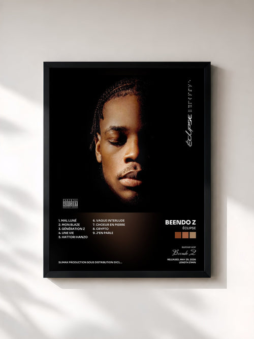 Beendo Z · Éclipse — Gerahmter Kunstdruck