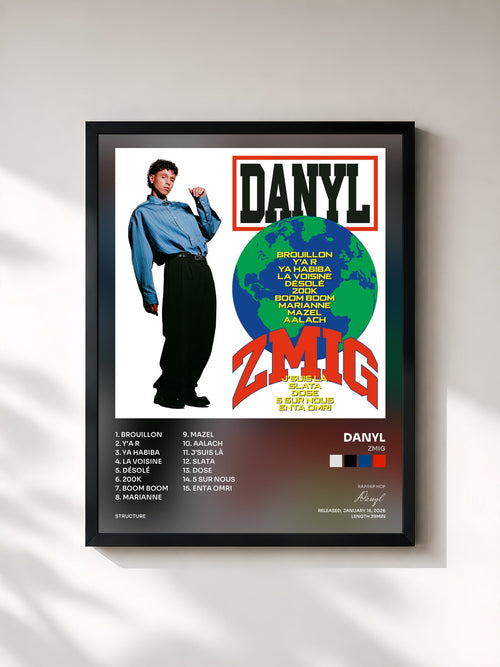 Danyl · ZMIG — Gerahmter Kunstdruck