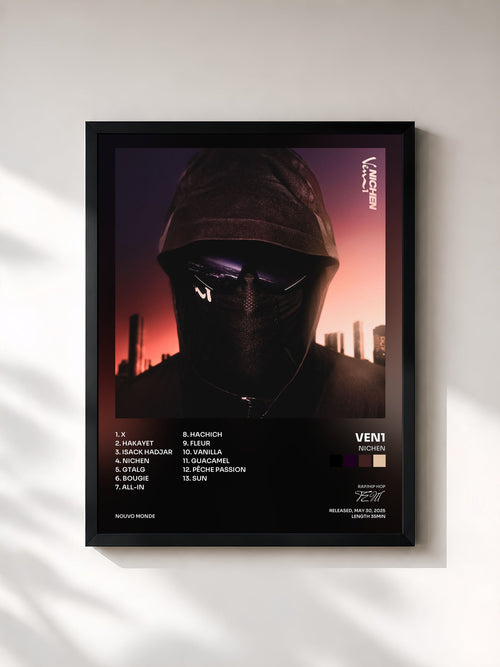 VEN1 · Nichen — Affiche encadrée