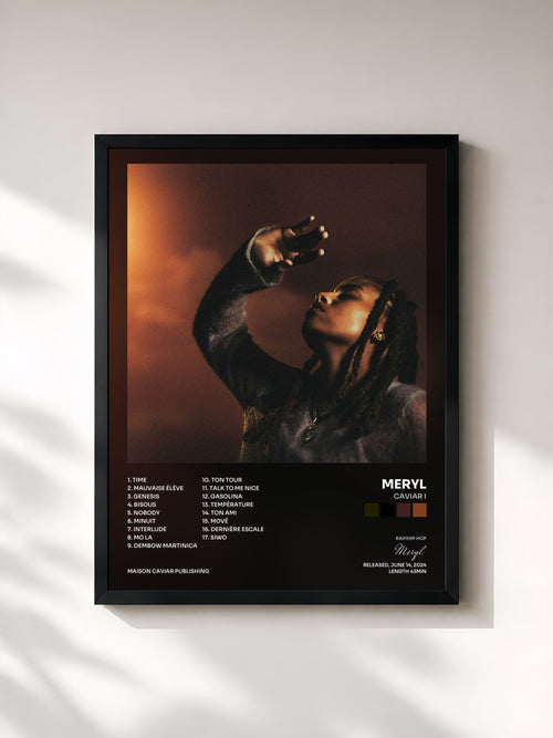 Meryl · Caviar I — Affiche encadrée