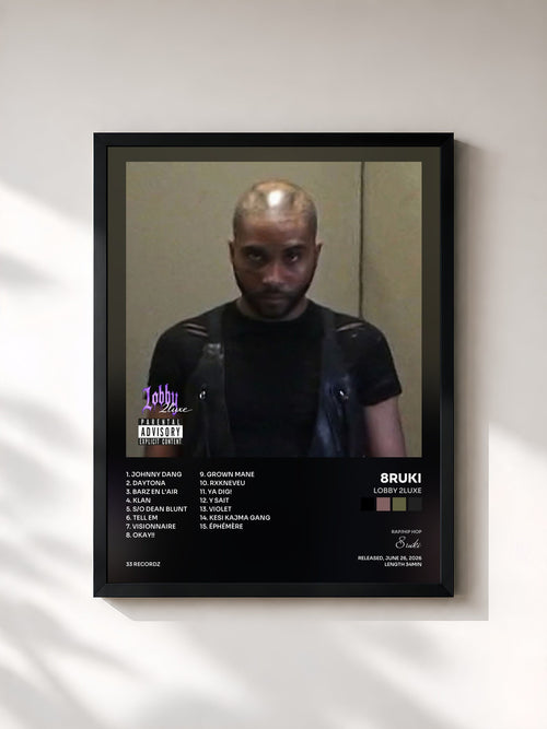 8ruki · Lobby 2luxe — Affiche encadrée