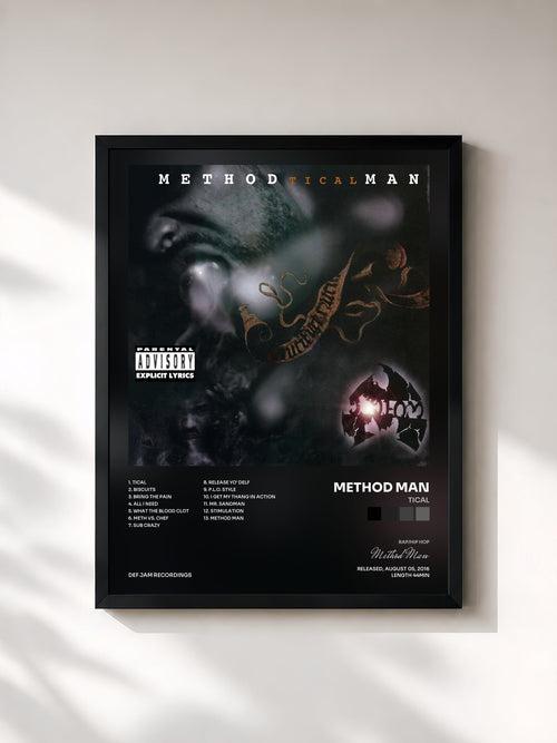 Method Man · Tical — Stampa incorniciata