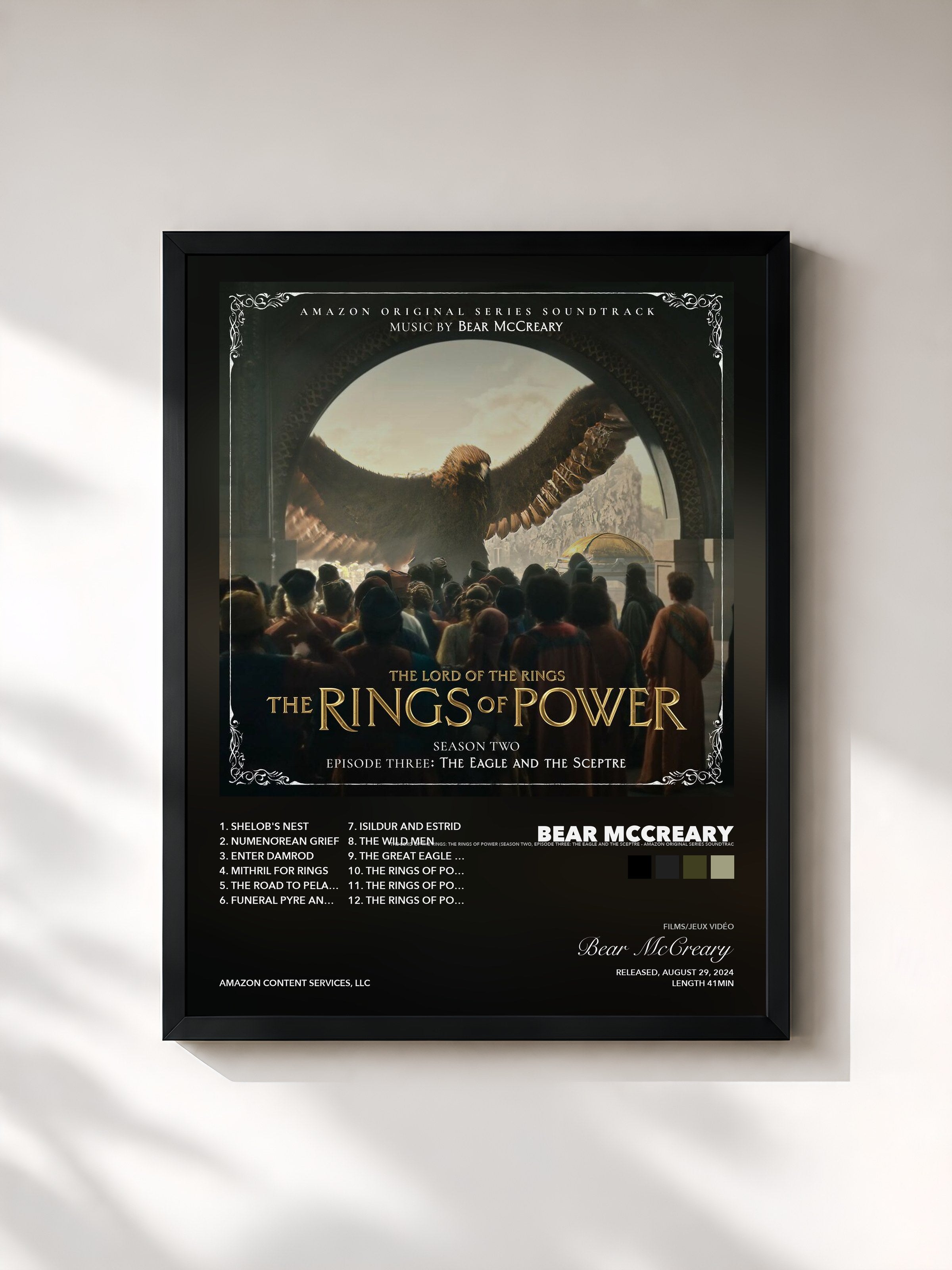 Bear McCreary – The Lord of the Rings: The Rings of Power (Season Two, Episode Three: The Eagle And The Sceptre - Amazon Original Series Soundtrac