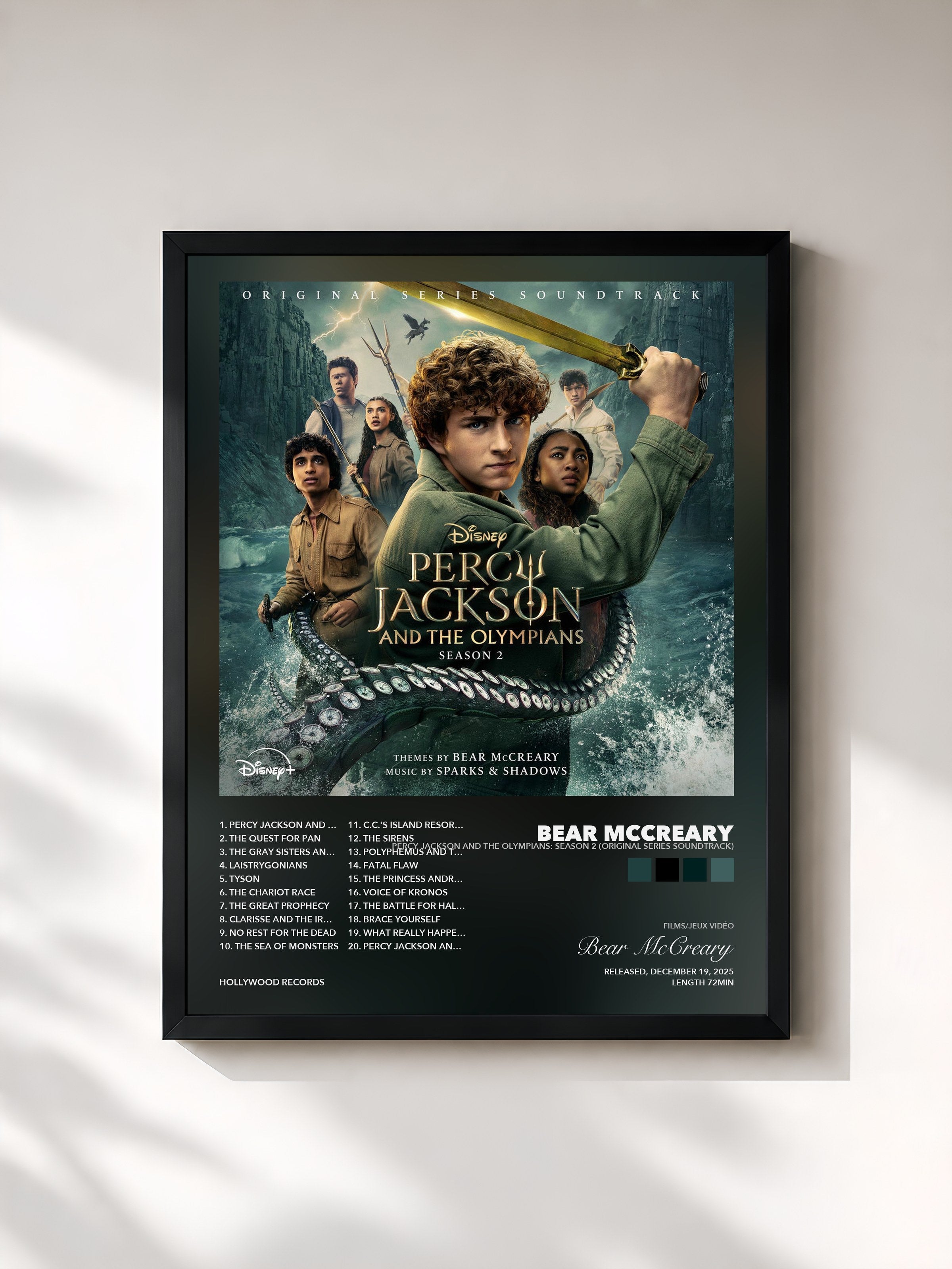 Bear McCreary – Percy Jackson and the Olympians: Season 2 (Original Series Soundtrack)