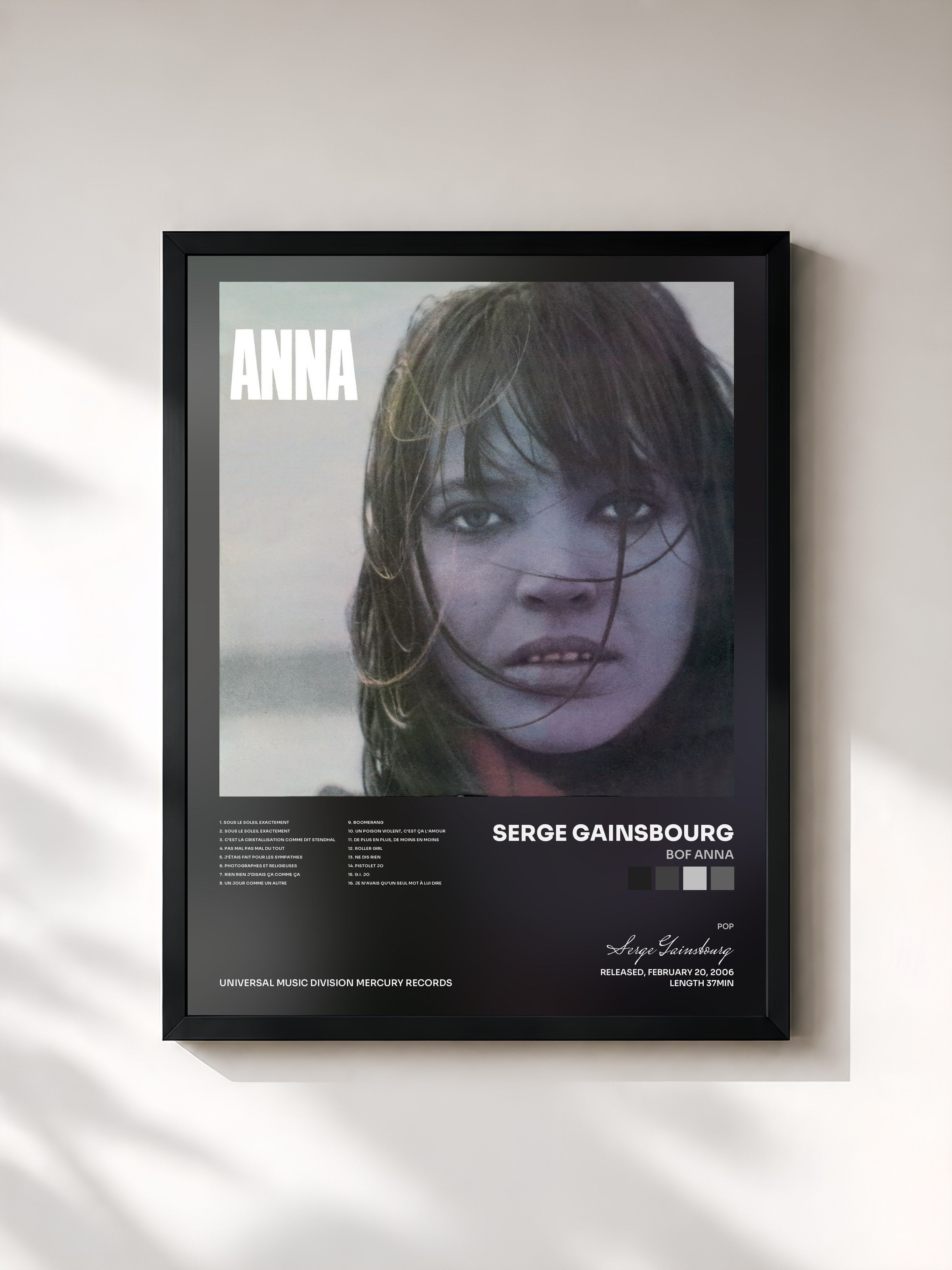 Serge Gainsbourg · BOF Anna