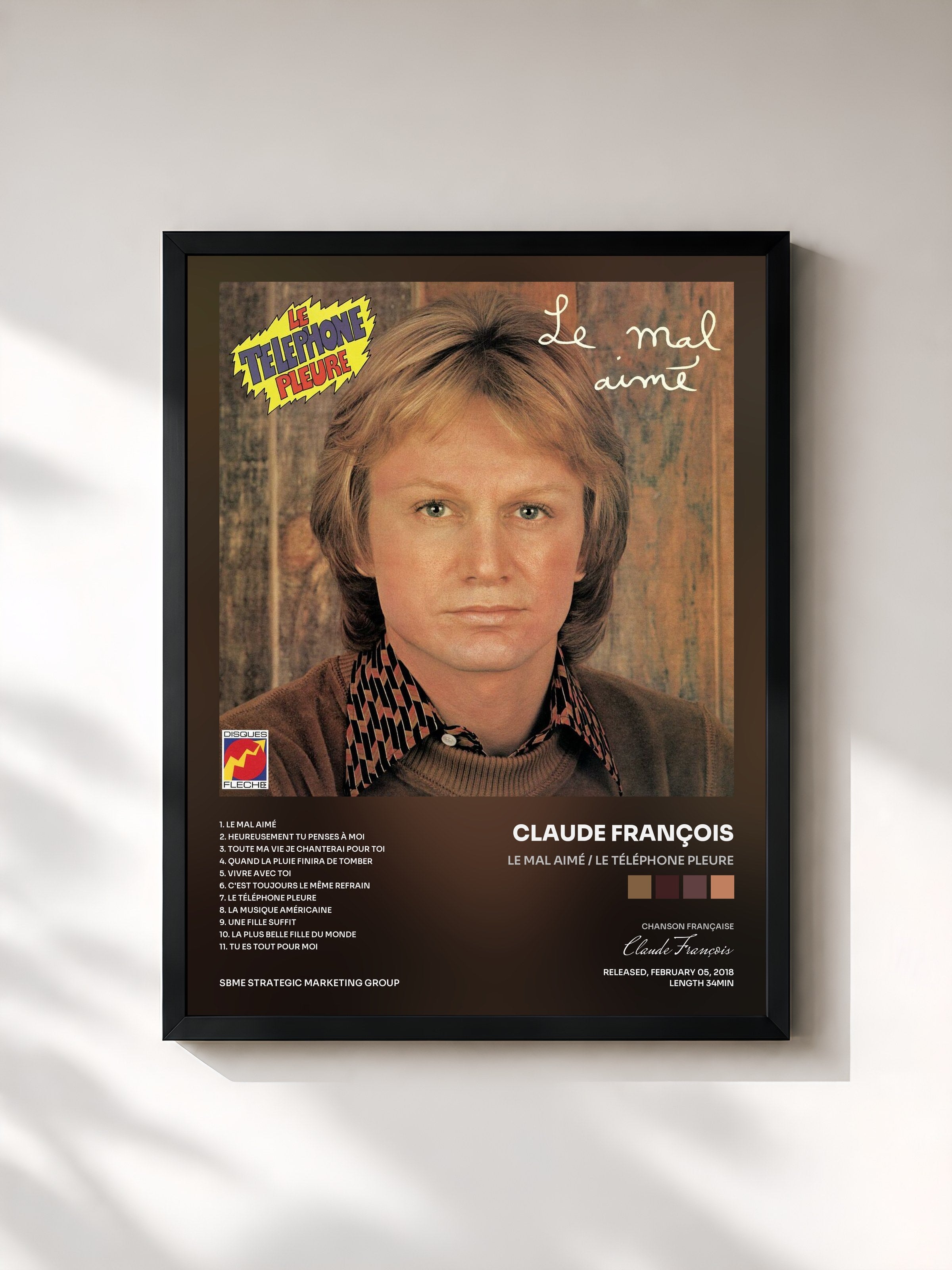 Claude François · Le mal aimé / Le téléphone pleure