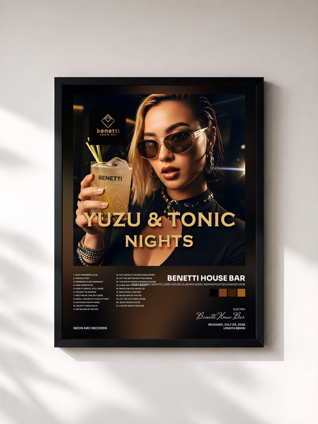 Benetti House Bar · Yuzu & Tonic Nights | Deep House Club Mix 2026 | Sophisticated Dancefloor