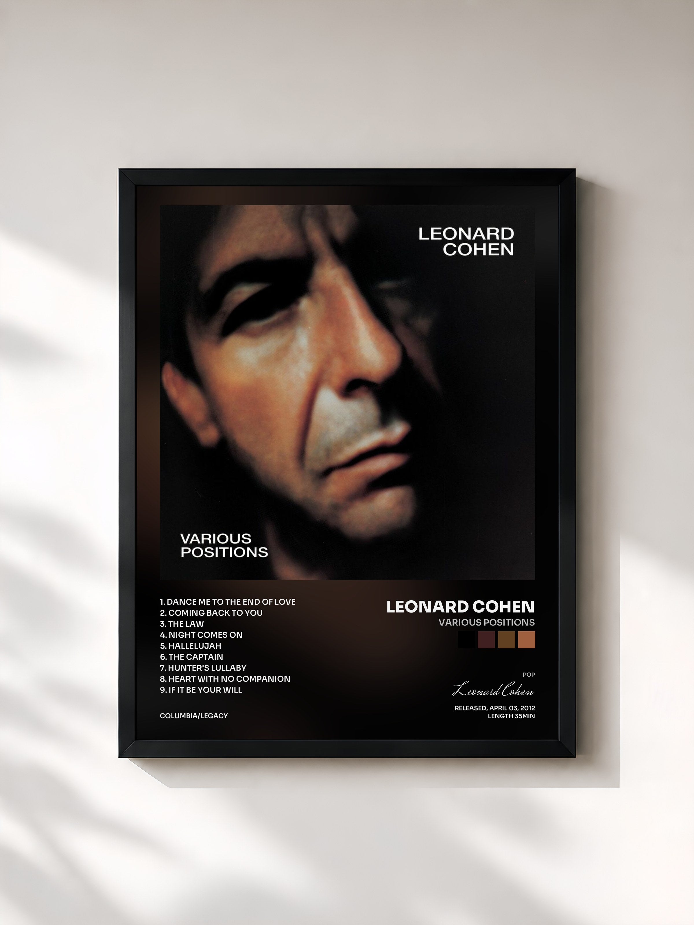 Leonard Cohen · Various Positions