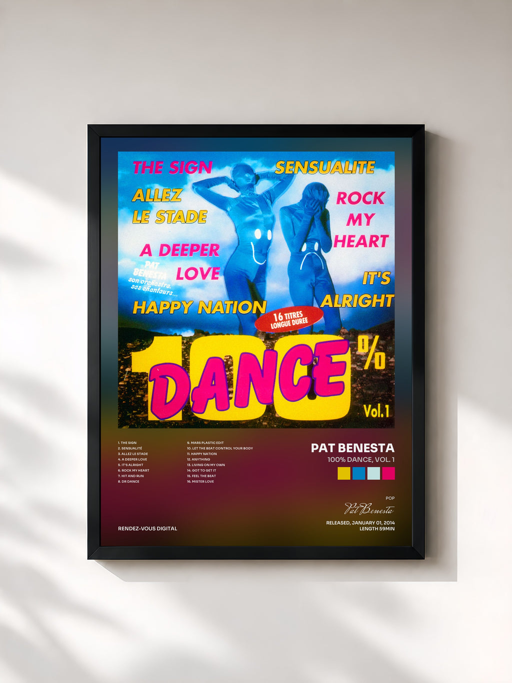 Pat Benesta · 100% Dance, Vol. 1